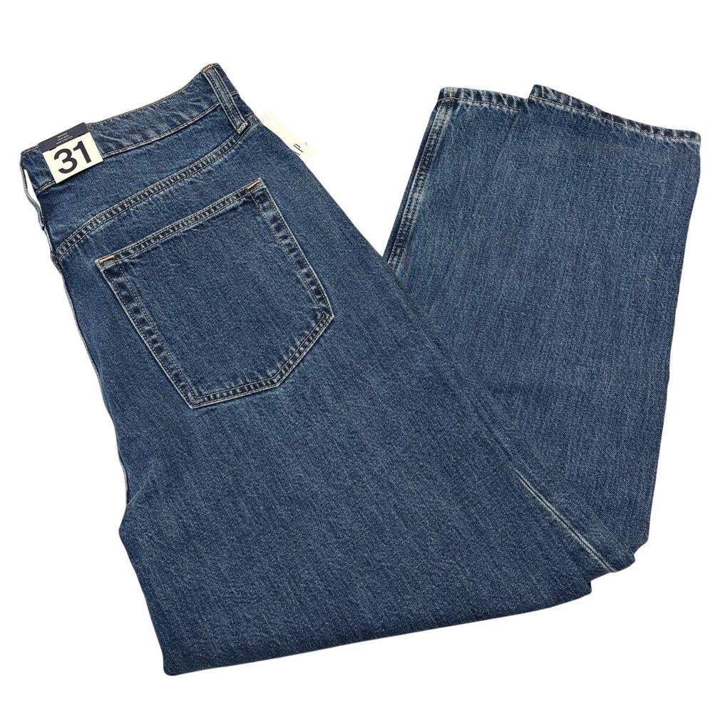 NWT | GAP Women’s Tapered Leg High Waisted Non-Stretch Mom Jeans | Size 12